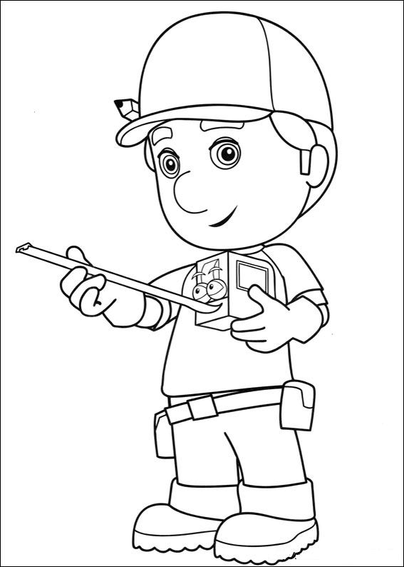 Kids-n-fun.com | 29 coloring pages of Handy Manny